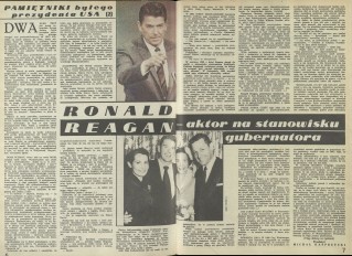 Ronald Reagan - aktor na stanowisku gubernatora