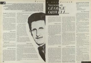 Życie w anegdotach. Nazywam się George Orwell...