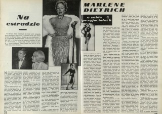 Na estradzie Marlene Dietrich