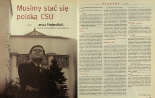  Musimy stać się polską CSU