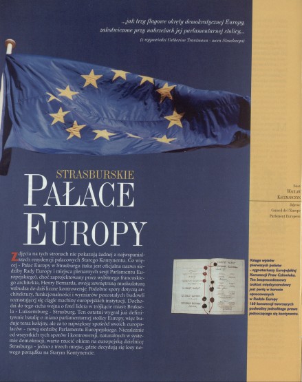 Strasburskie pałace Europy