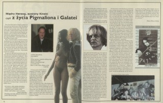 Mądry Herzog, szalony Kinski, czyli z życia Pigmaliona i Galatei