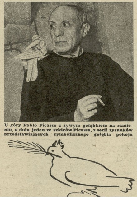 Pablo Picasso i gołąb pokoju