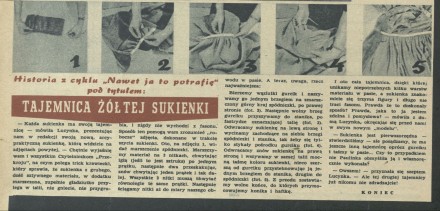 Tajemnica żółtej sukienki