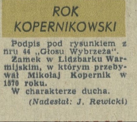 Rok Kopernikowski