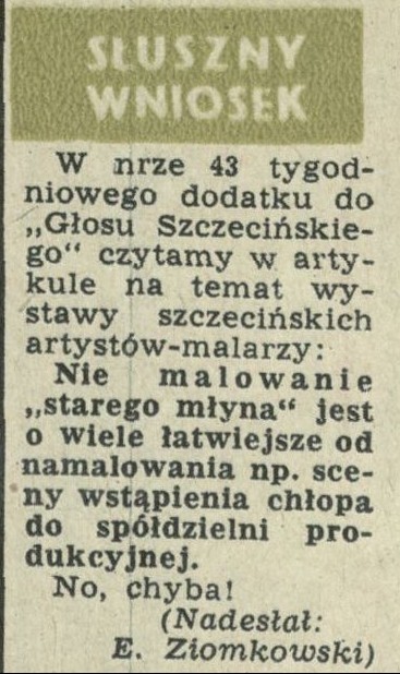 Słuszny wniosek