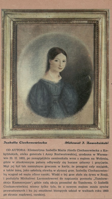 Klementyna Izabella Maria Józefa Ciechanowiecka z Kobylińskich