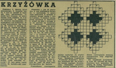 Krzyżówka