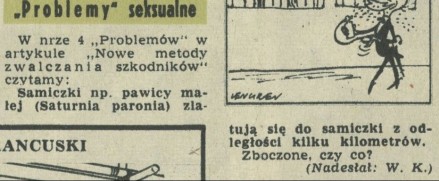 „Problemy” seksualne