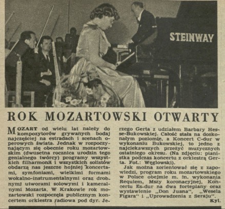 Rok Mozartowski otwarty