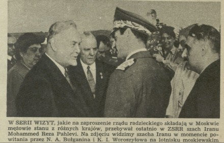Szach Iranu Mohammed Reza Pahlevi