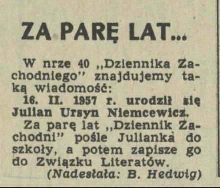 Za parę lat...