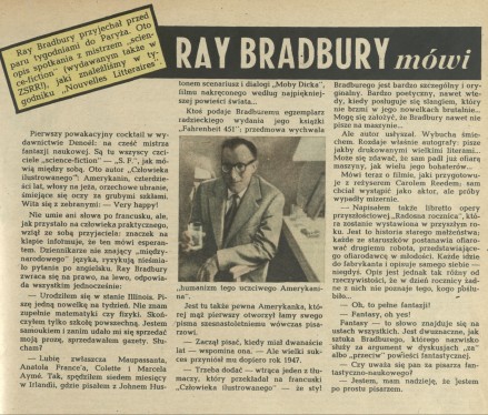 Ray Bradbury mówi