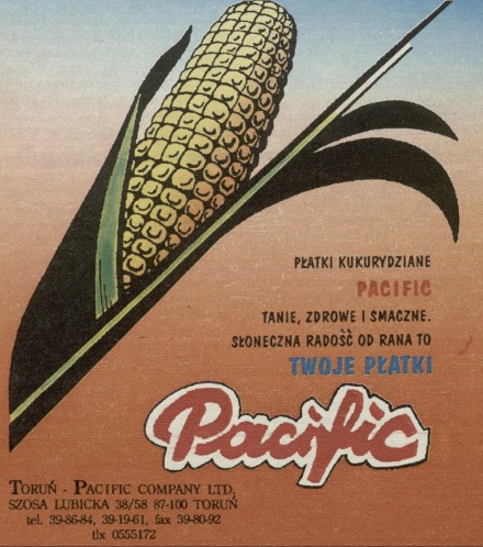 Płatki kukurydziane Pacific