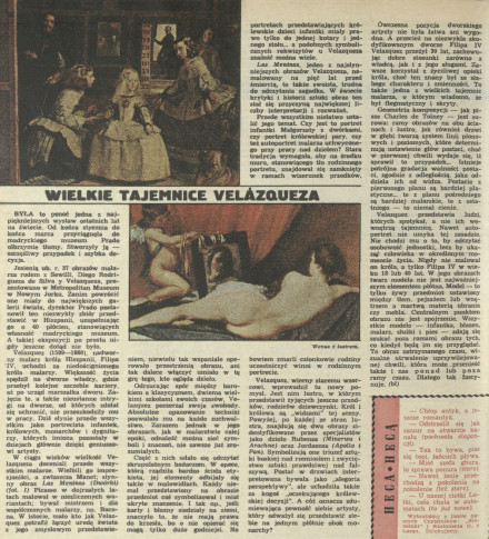 Wielkie tajemnice Velázqueza