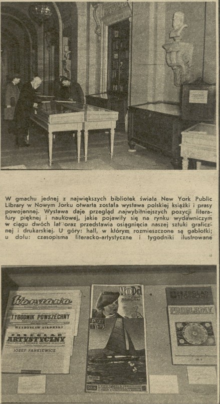 Wystawa polskiej książki i prasy powojennej