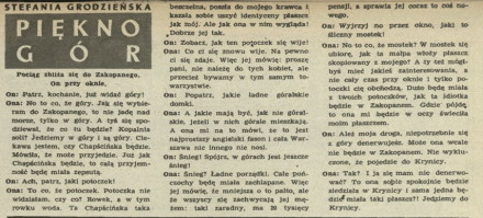 Piękno gór
