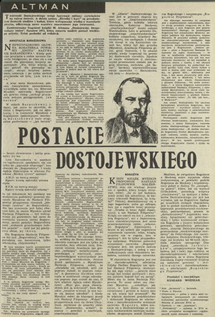 Postacie Dostojewskiego