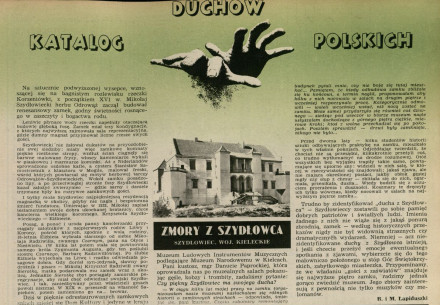 Katalog duchów polskich: Zmowy z Szydłowca