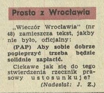 Prosto z Wrocławia