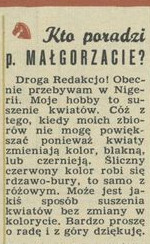 Kto poradzi p. Małgorzacie