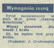 Wymagania rosną