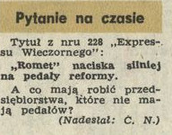 Pytanie na czasie