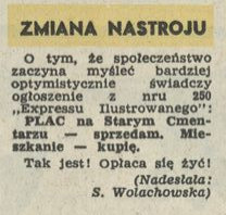 Zmiana nastrojów