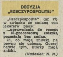 Decyzja "Rzeczypospolitej"