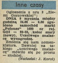 Inne czasy