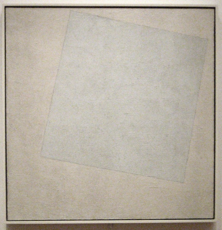 Kazimierz Malewicz, Kompozycja suprematyczna: białe na białym (1918, MoMA)