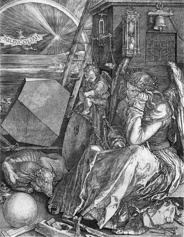 Albrecht Dürer, Melancholia, 1514 r.