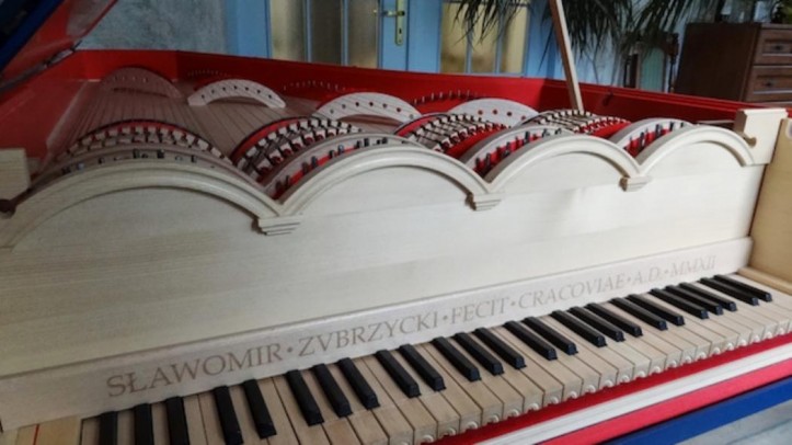 Viola organista/ Sławomir Zubrzycki wg projektu Leonardo da Vinci (fot. mat. prasowe)