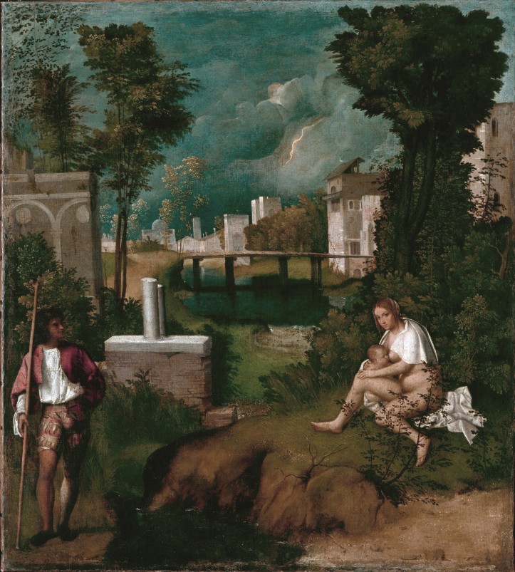 Giorgione, La Tempesta, c. 1508 r.