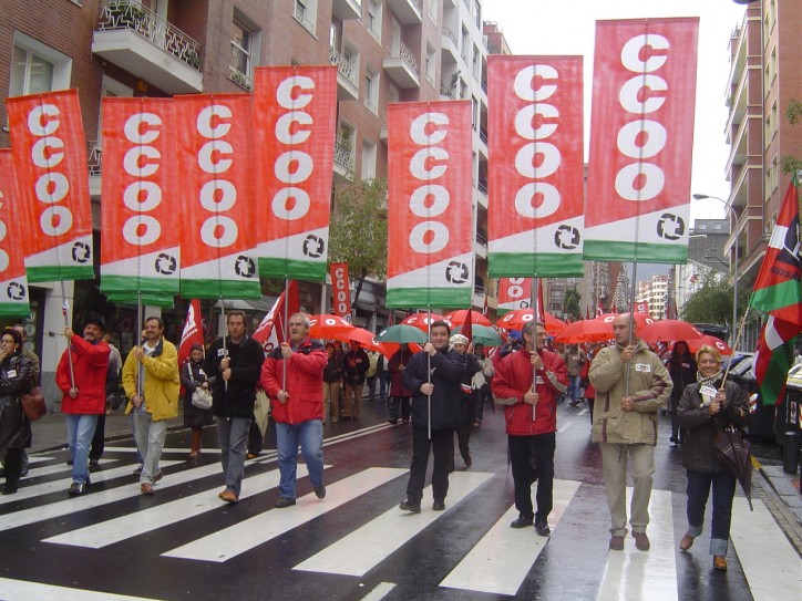 Protesty w Bilbao, 2004 r. (fot. Carlosastiz/ Wikimedia Commons)