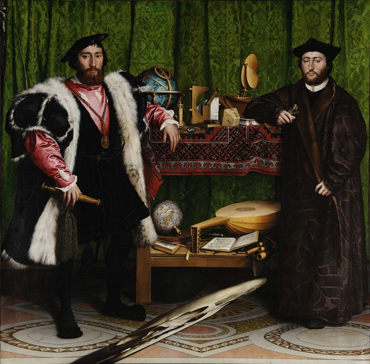 Hans Holbein Młodszy, Portret ambasadorów, 1533 r.