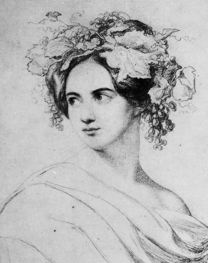 Portret Fanny Mendelssohn, Wilhem Hensel