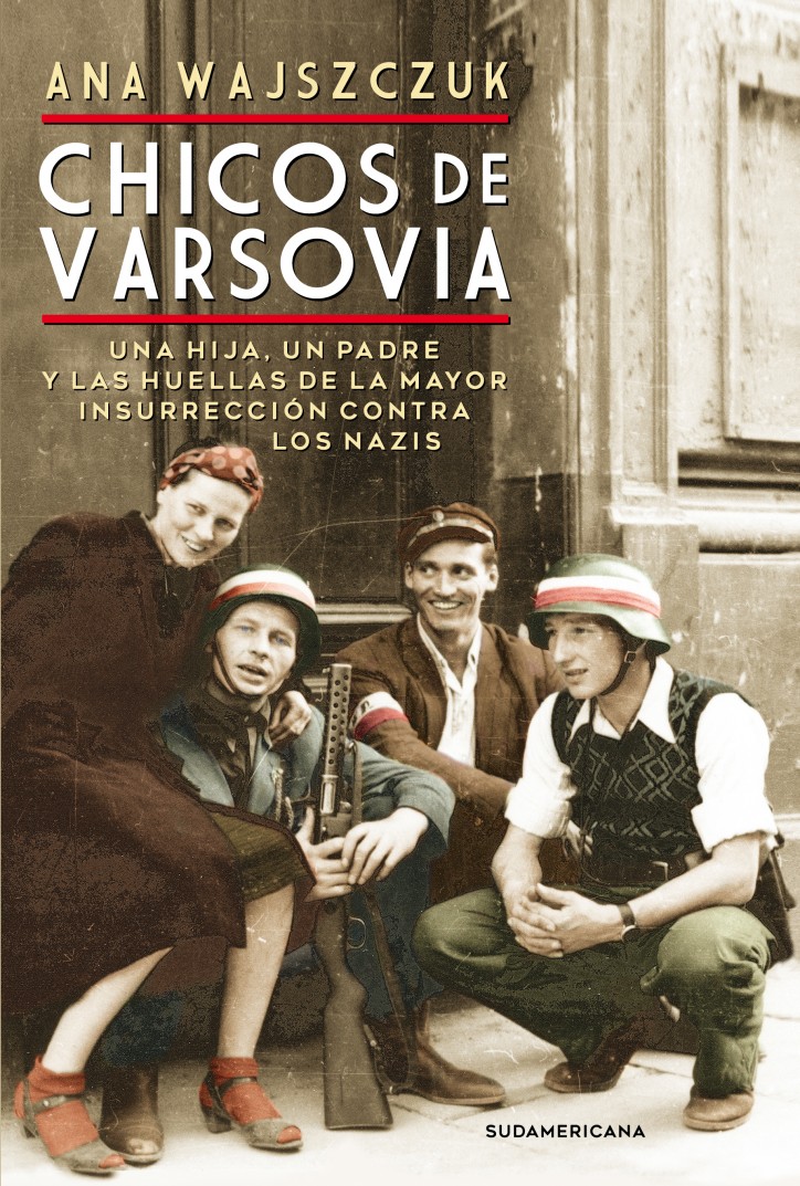 Okładka książki Any Wajszczuk „Los Chicos de Varsovia”