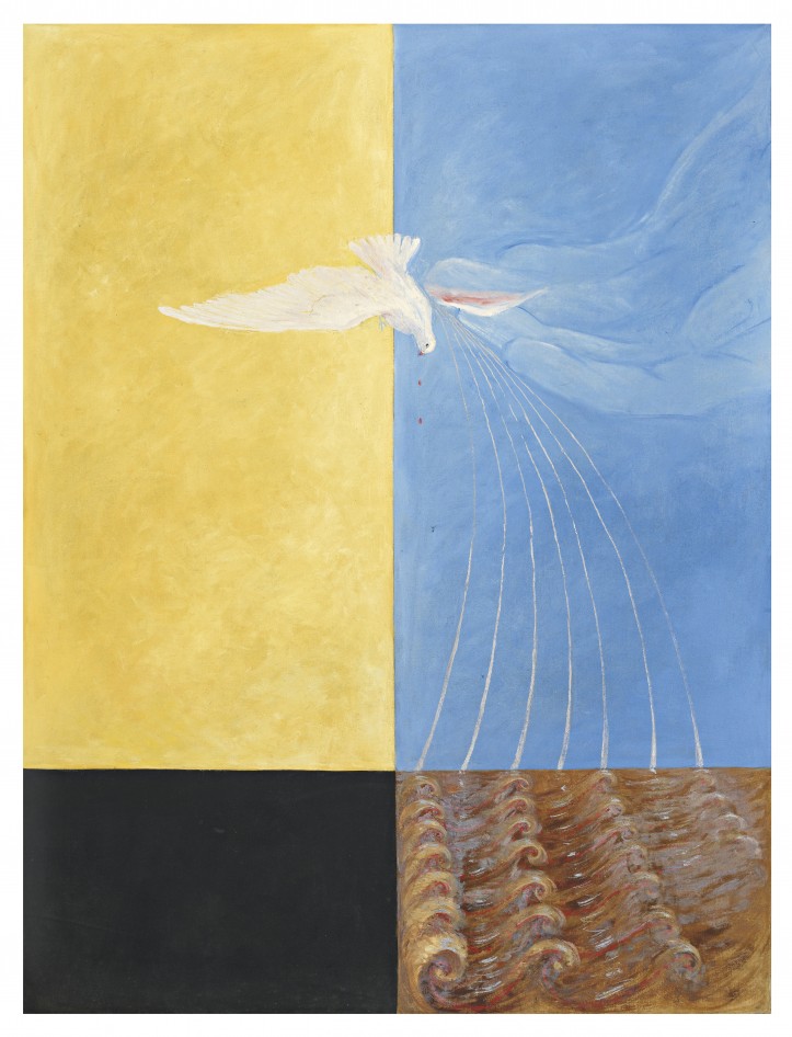 Hilma af Klint, Gołębica, nr 4, grupa IX/UW, nr 28 (1915)