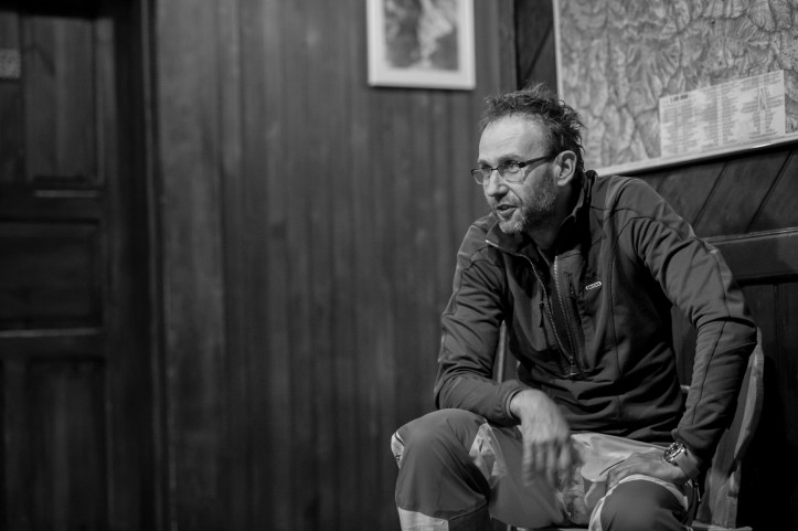 Marcin Koszałka w schronisku Morskie Oko/ fot. Piotr Kaleta