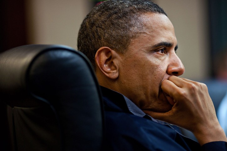 Barack Obama w Situation Room w Białym Domu (maj 2011)/ / fot. Pete Souza (źródło: Obama White House)