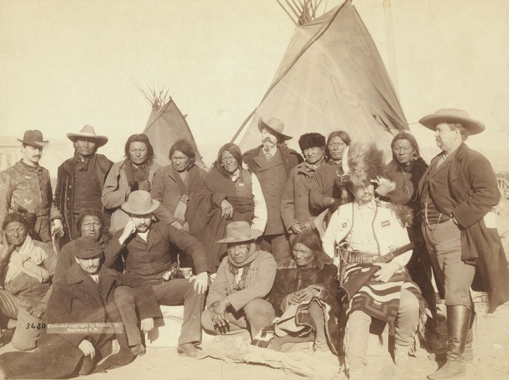 Siuksowie Lakota, 1891 r. (Wikimedia Commons)