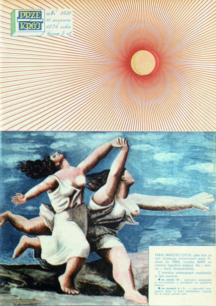 “Przekrój” cover from 1974
