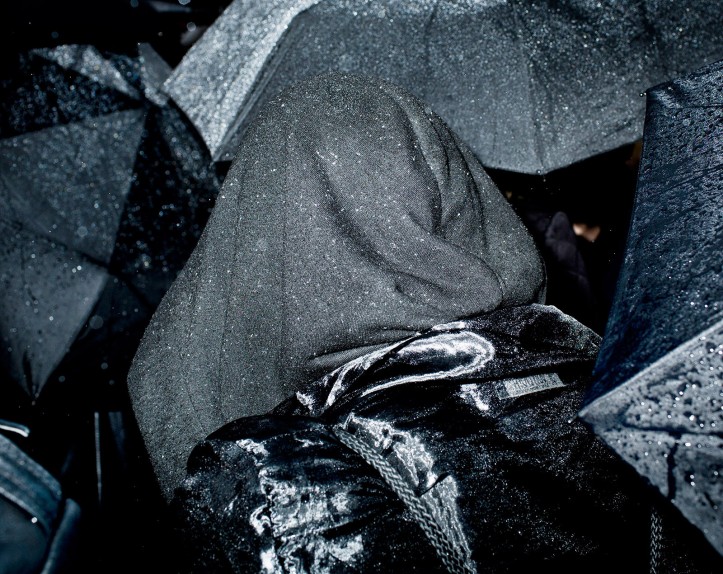 Rafał Milach, Czarny protest, 2016. Dzięki uprzejmości artysty i Galerii Jednostka