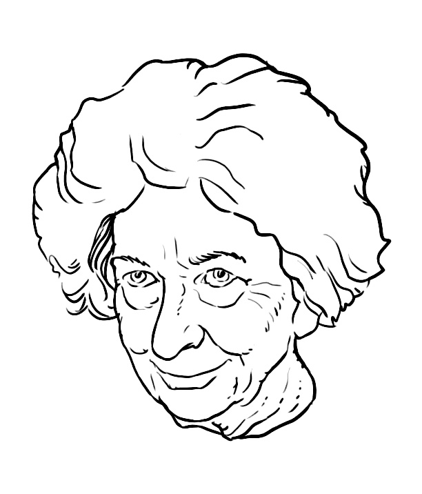 Wisława Szymborska; ilustracja: Cyryl Lechowicz