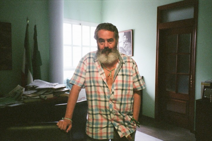 Juan Manuel Sánchez Gordillo (w tle Fidel Alejandro Castro Ruz), zdjęcie: Łukasz Kaniewski