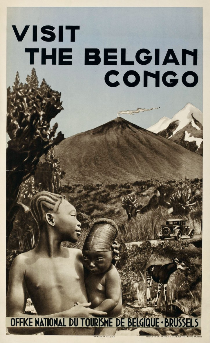 Plakat z cyklu „The Belgian Congo”, ok. 1930 r. 