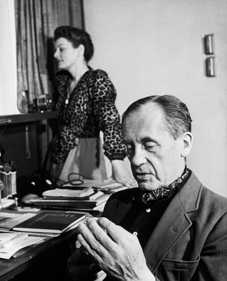 Walter Gropius z żoną, zdjęcie: Ann Rosener/Contributor/Getty Images