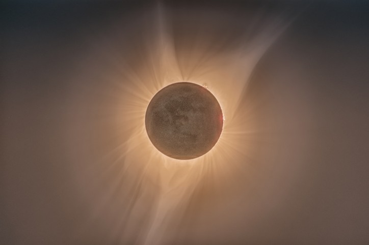 A solar eclipse, Crooked River Ranch. Photo by Bryan Goff/Unsplash
