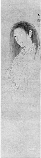 Maruyama Ōkyo, „Duch Oyuki”, 1750 r.